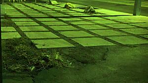 that stranded teen got roughfucked outdoors, wow! 😲