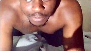 masturbating on my new white bed in squid position