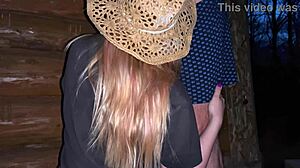 Sex at the Barn with Pregnant Milf