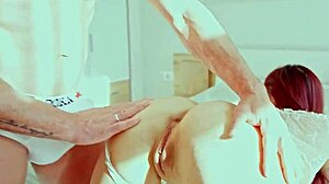 Maid Caught Swallowing