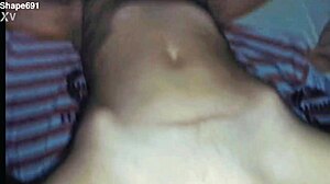 Blonde wife enjoys hot homemade sex