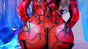 Venom and Carnage enjoy deep fucking with creampie and anal by Octokuro