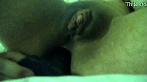 i use an anal dildo to play with my big clit while crossdressing.