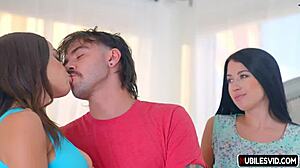 real stepsisters fuck her crush in this story.