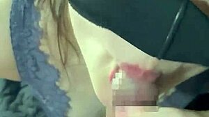 18-Year-Old Brunette Asian Babe In POV Blowjob Session