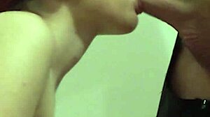 Blowjob Training With Nerdy Aprill Gagging