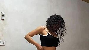 Spy Cam Colombian Student