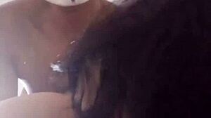 Cuckold films me moaning deliciously on the dick