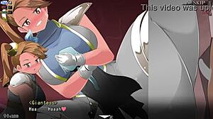 Hey, Yume Same Giantess Defeat Scene With Face Sitting