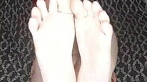 Let Me Cum All Over Your Beautiful Feet!
