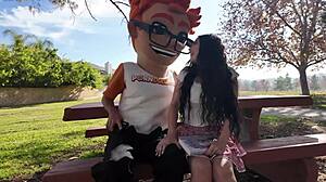 Theodora Day Gets A Big Dick Treat In Her Interview