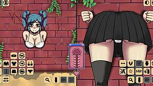 lets play with big tits and creampie in anal session