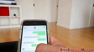 Busty blonde teen pounded by hung stepbrother in garage