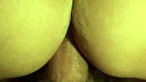 In this homemade scene, the mature british wife rides in cowgirl position