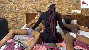 Amateur threesome missionary action