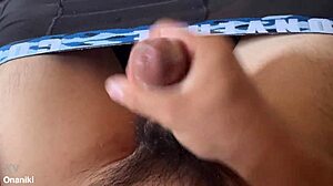 Japanese Amateur Masturbates With Condom On 😏