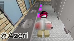 Me Follo A Mi Amiga En Un Baño Público L Roblox 2!
