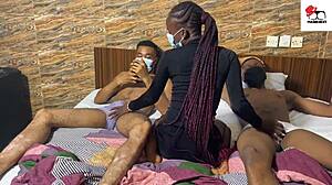 Amateur threesome missionary action