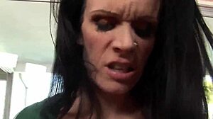 this best hairy skinny cougar mature with huge boobs fucks in a quickie and orgasms