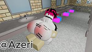 Me Follo A Mi Amiga En Un Baño Público L Roblox 2!