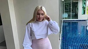 College Girl Offers Intense Sex And Cum To Classmate