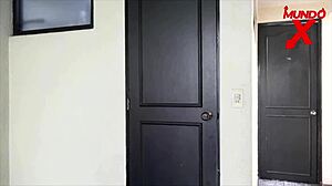 Deepthroating my lover's cock in doggy 😍