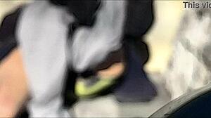 i stretched and stripped outside in my underwear in the mild winter, feeling the snow