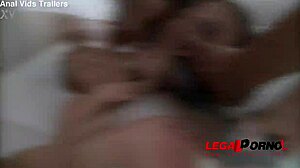 angel karyna in 3on1 interracial balls deep anal & dp 😍