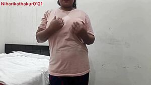 Desi Girl Niharika's Big Boobs And Pussy!
