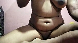 Sexy indian wife gets rough doggy and creampie?