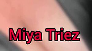 Miya Triez humiliates cuckold with dirty talk