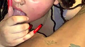 Love feeling big black cock harden in my mouth 😍