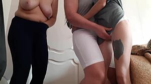 i teach my neighbor how to fuck her girlfriend right 😏