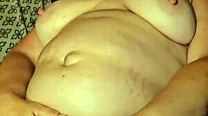 bester fucks her pussy with dildo, cums hard