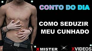 Seduzindo meu cunhado, que delícia! 😘