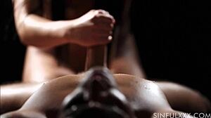 I love the slow blowjob and handjob leading to doggystyle with my brunette