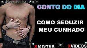 Seduzindo meu cunhado, que delícia! 😘