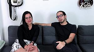 my first porn casting with kylei ellish and william vegas, did i get the job? lol