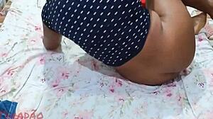 Ebony BbW Halloween Anal