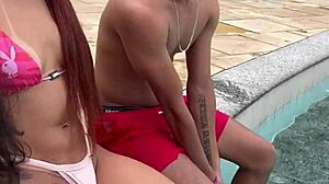 Poolside Fun Encounter