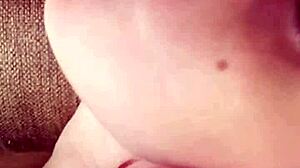 Redhead karla rose licking my balls in homemade pov ass worshiping session with amateurs