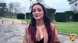 beautiful french milf angela jolie in lingerie craves big cock blowjob intensely