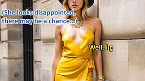 Public Leather Skirt Upskirt