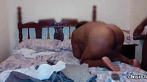 deep cock makes her moan softly