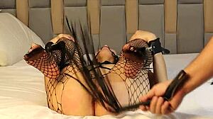 Ex Invited To BDSM Game Breaks Pussy