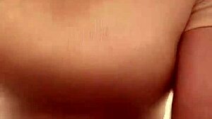 Black girl shows her chocolate ass in the bathroom