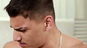 Petite masseuse Katie Kush sucks client with nuru gel