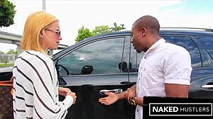 Amateur Blonde Craves Sucking Massive Black Cocks With Intense Passion