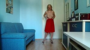 MOMMY GETTING CRAZY WHEN HOME ALONE WITH HUGE TITS