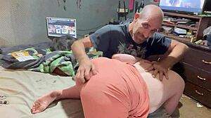 Garage Punishment Blowjob